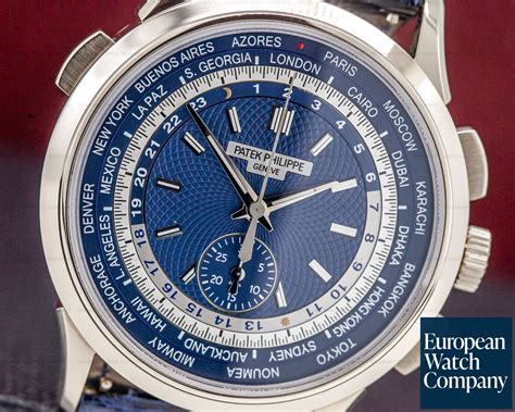 patek world time chronograph